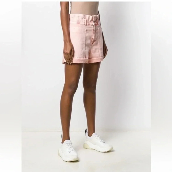 Stella McCartney distressed high-rise shorts - Picture 3 of 5